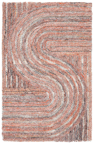Safavieh Southampton Contemporary Area Rug – Luxurious Hand-tufted Design For Modern Elegance & Comfort Rust 45% Wool,45% Polyester,And 10% Cotton Sha301p-3