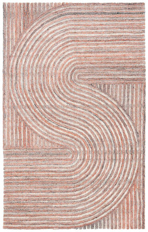 Safavieh Southampton Contemporary Area Rug – Luxurious Hand-tufted Design For Modern Elegance & Comfort Rust 45% Wool,45% Polyester,And 10% Cotton Sha301p-3