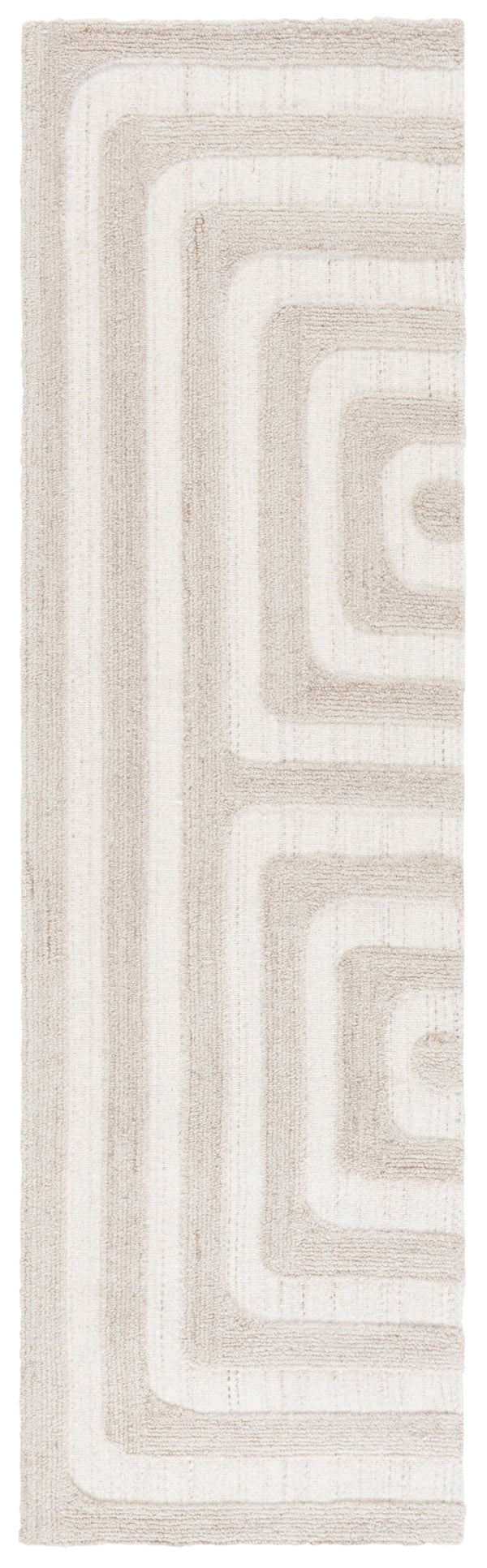 Safavieh Southampton Hand-tufted Area Rug - Elegant Geometric Design For Modern Living Spaces And Comfort Beige 55% Wool,45% Polyester Sha303b-6sq
