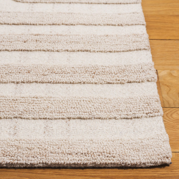 Safavieh Southampton Hand-tufted Area Rug - Elegant Geometric Design For Modern Living Spaces And Comfort Beige 55% Wool,45% Polyester Sha303b-6sq