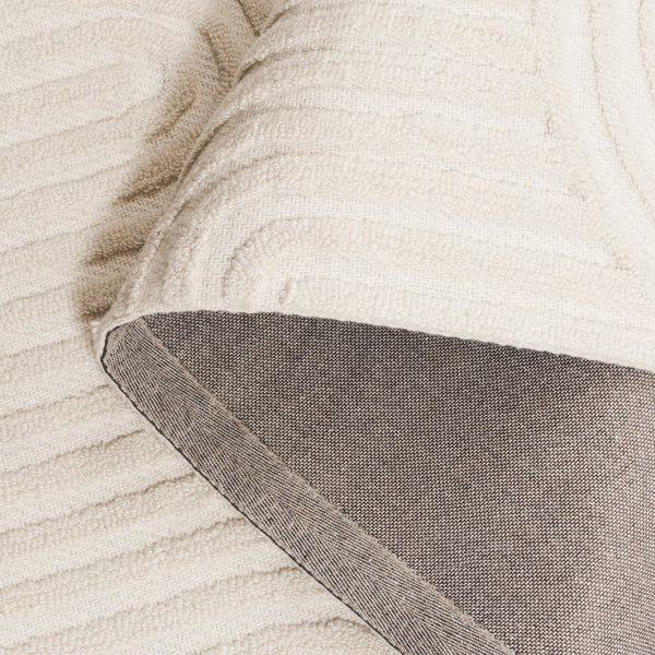 Safavieh Southampton Hand-tufted Plush Rug - Contemporary Comfort With Organic Design For Elegant Spaces Ivory 55% Wool,45% Polyester Sha304a-6sq