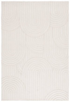 Safavieh Southampton Hand-tufted Plush Rug - Contemporary Comfort With Organic Design For Elegant Spaces Ivory 55% Wool,45% Polyester Sha304a-6sq