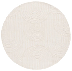 Safavieh Southampton Hand-tufted Plush Rug - Contemporary Comfort With Organic Design For Elegant Spaces Ivory 55% Wool,45% Polyester Sha304a-6sq