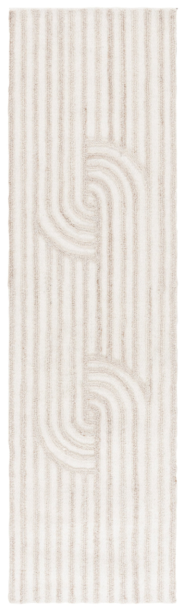 Safavieh Southampton Hand-tufted Area Rug - Exquisite Artisan Craftsmanship For Elegant Living Spaces Beige ,Ivory 55% Wool,45% Polyester Sha305b-6