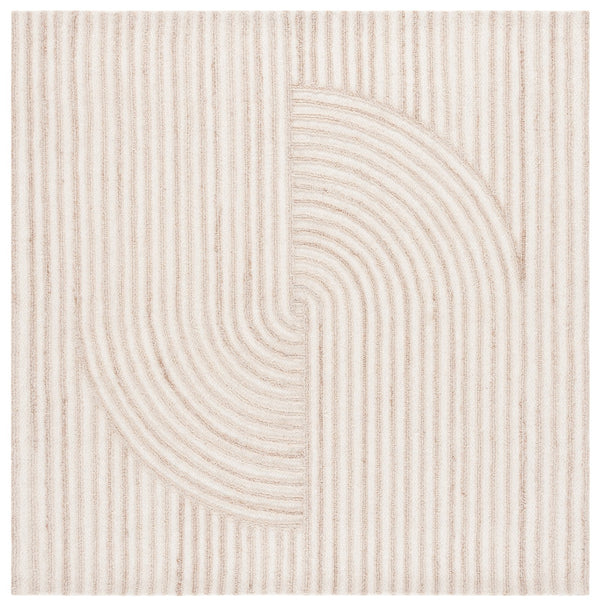 Safavieh Southampton Hand-tufted Area Rug - Exquisite Artisan Craftsmanship For Elegant Living Spaces Beige ,Ivory 55% Wool,45% Polyester Sha305b-6