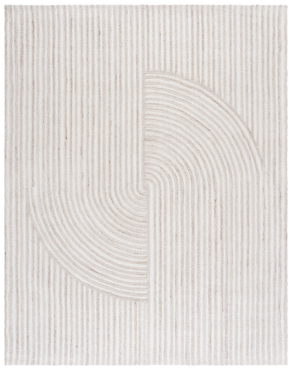 Safavieh Southampton Hand-tufted Area Rug - Exquisite Artisan Craftsmanship For Elegant Living Spaces Beige ,Ivory 55% Wool,45% Polyester Sha305b-6