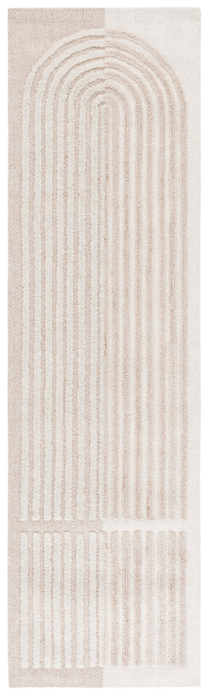Safavieh Southampton Hand-tufted Area Rug - Luxurious Wool Blend With Modern Design For Chic Home Decor Ivory ,Beige 55% Wool,45% Polyester Sha306b-6sq