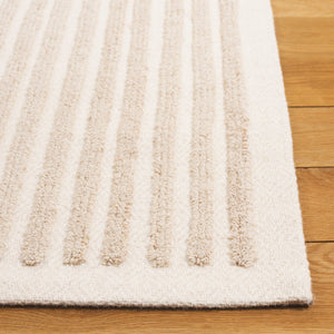 Safavieh Southampton Hand-tufted Area Rug - Luxurious Wool Blend With Modern Design For Chic Home Decor Ivory ,Beige 55% Wool,45% Polyester Sha306b-6sq