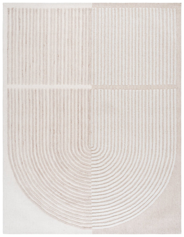 Safavieh Southampton Hand-tufted Area Rug - Luxurious Wool Blend With Modern Design For Chic Home Decor Ivory ,Beige 55% Wool,45% Polyester Sha306b-6sq