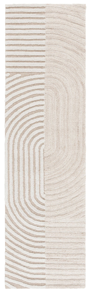 Safavieh Southampton Hand-tufted Area Rug - Contemporary Elegance In Soft Wool & Polyester For Your Home Decor Ivory ,Beige 55% Wool,45% Polyester Sha307b-6sq