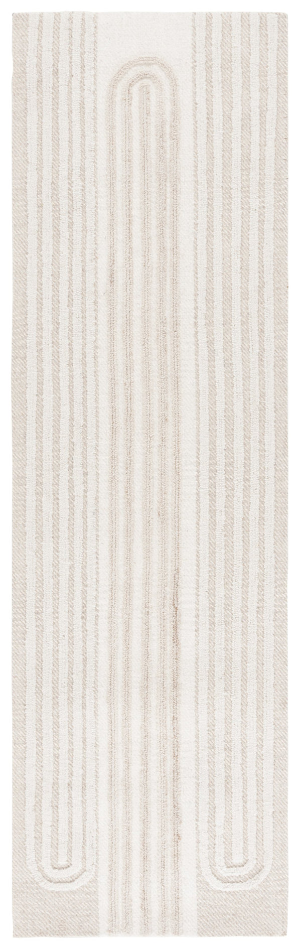 Safavieh Southampton Hand-tufted Area Rug - Modern Abstract Design For Elegant Living Spaces And Comfort Ivory ,Beige 55% Wool,45% Polyester Sha308b-5