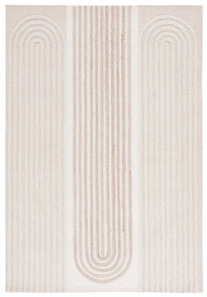Safavieh Southampton Hand-tufted Area Rug - Modern Abstract Design For Elegant Living Spaces And Comfort Ivory ,Beige 55% Wool,45% Polyester Sha308b-5