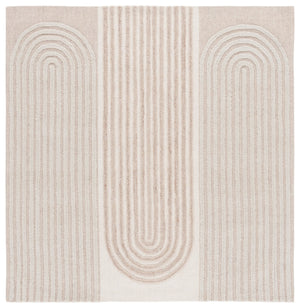 Safavieh Southampton Hand-tufted Area Rug - Modern Abstract Design For Elegant Living Spaces And Comfort Ivory ,Beige 55% Wool,45% Polyester Sha308b-5