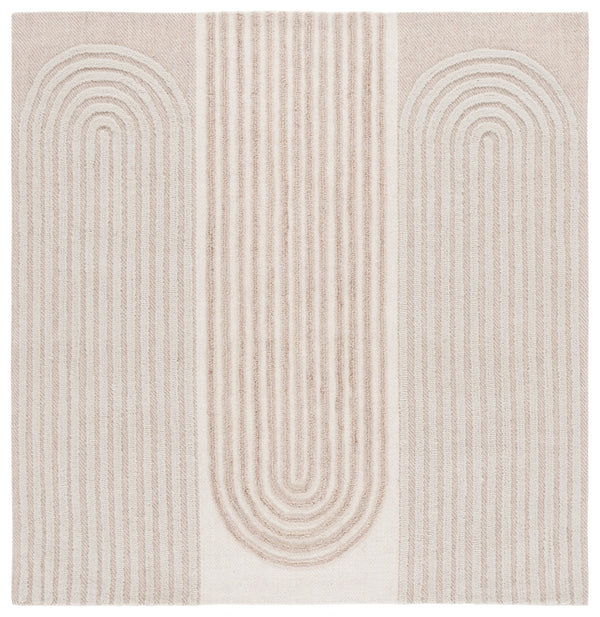Safavieh Southampton Hand-tufted Area Rug - Modern Abstract Design For Elegant Living Spaces And Comfort Ivory ,Beige 55% Wool,45% Polyester Sha308b-5