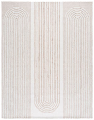 Safavieh Southampton Hand-tufted Area Rug - Modern Abstract Design For Elegant Living Spaces And Comfort Ivory ,Beige 55% Wool,45% Polyester Sha308b-5