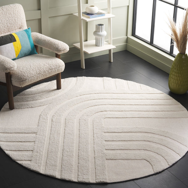 Safavieh Southampton Hand-tufted Luxury Rug – Elevate Your Home With Elegant Design And Timeless Craftsmanship Ivory 55% Wool,45% Polyester Sha309a-8
