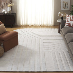 Safavieh Southampton Hand-tufted Luxury Rug – Elevate Your Home With Elegant Design And Timeless Craftsmanship Ivory 55% Wool,45% Polyester Sha309a-8