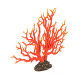 Red Coral Orange Red with Distressed Brown Base SHI029 Zentique