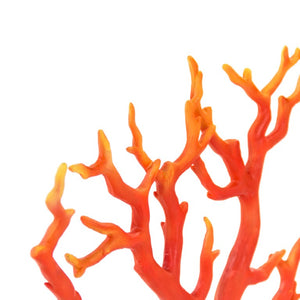 Zentique Red Coral vibrant polyresin accent sculpture — striking coastal centerpiece with realistic texture and durable finish W30 x H20 x D5 SHI029