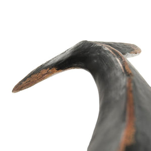 Zentique Humpback Resin Whale Sculpture Large 20.5"W x 7.5"H x 30"D — Realistic Textured Nautical Accent for Mantel SHI047