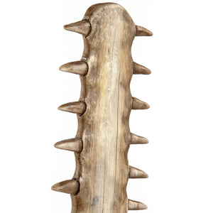 Sawtooth on Acrylic Stand Distressed Brown SHI050 Zentique