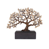 Tree DÃ©cor Gold Leaf, Distressed Bronze, Distressed Black SHI059 Zentique