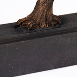 Tree DÃ©cor Gold Leaf, Distressed Bronze, Distressed Black SHI059 Zentique