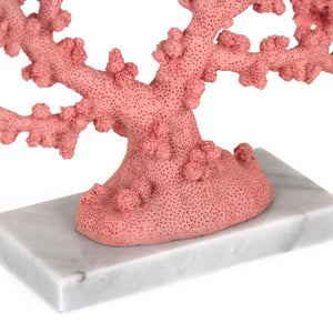 Coral Accent DÃ©cor Coral, Marble SHI061 Zentique