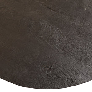 Dovetail Bernabe Coffee Table Black Sandblasted Finish Iron and Mango Wood SHR214BK