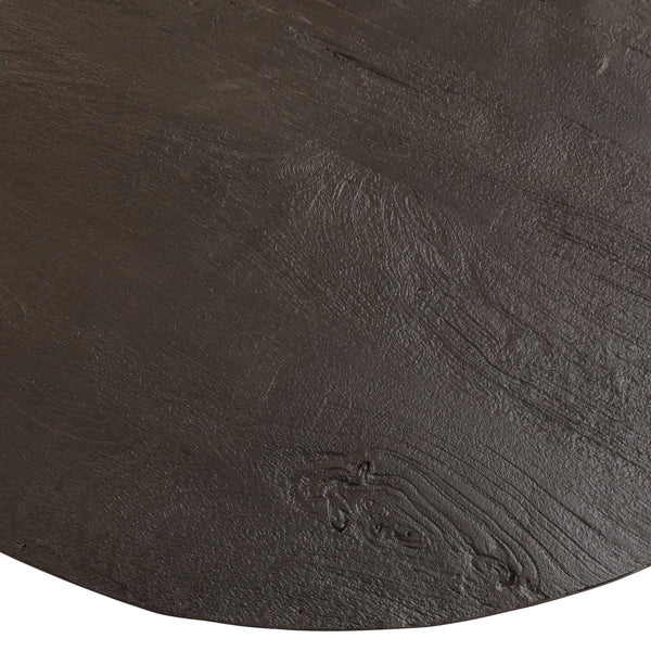 Dovetail Bernabe Coffee Table Black Sandblasted Finish Iron and Mango Wood SHR214BK