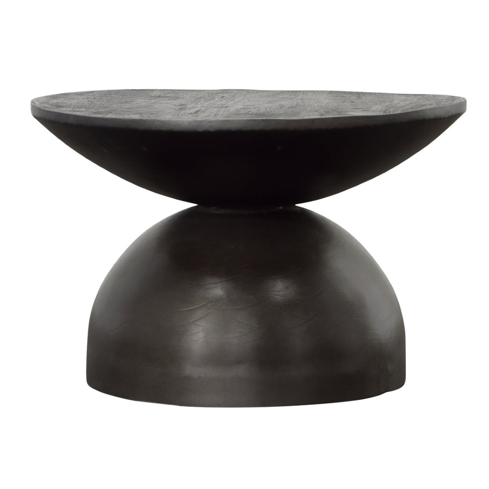 Karina Living Bermudes Coffee Table – Modern Mango Wood & Iron Accent Piece for Stylish Living Spaces & Versatility SHR215BK