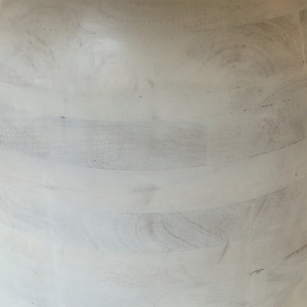 Dovetail Domingo Dining Table Whitewash Finish Mango Wood SHR225