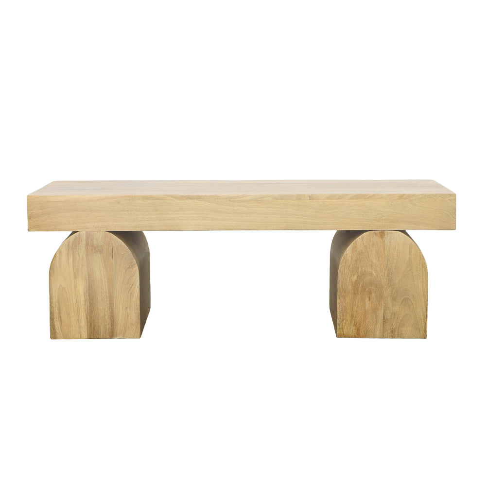 Dovetail Casimiro Coffee Table Light Natural Mango Wood SHR229