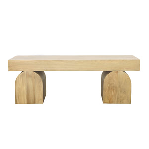 Dovetail Casimiro Coffee Table Light Natural Mango Wood SHR229