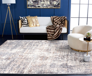 Safavieh Shivan Transitional Ivory & Grey Accent Rug - Durable, Stylish 2'3" X 5' - Perfect For Any Room! Ivory ,Grey 70% Polypropylene,30% Polyester Shv195f-25