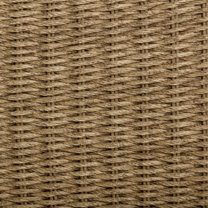 Lh Imports Siesta Outdoor - Elegant Sofa Collection For Stunning Outdoor Spaces And Ultimate Comfort Experience Beige,Brown All,Weather Wicker,Olefin Fabric,Powder,Coated Auminum Frame,Foam Sie007