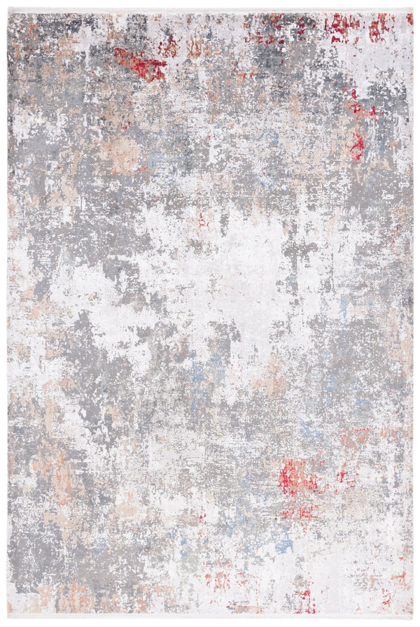 Safavieh Signature Modern Area Rug - Luxurious Abstract Design, Plush Comfort, Perfect For Any Space Ivory ,Grey 60% Polyester,40% Acyrclic Sig310a-9