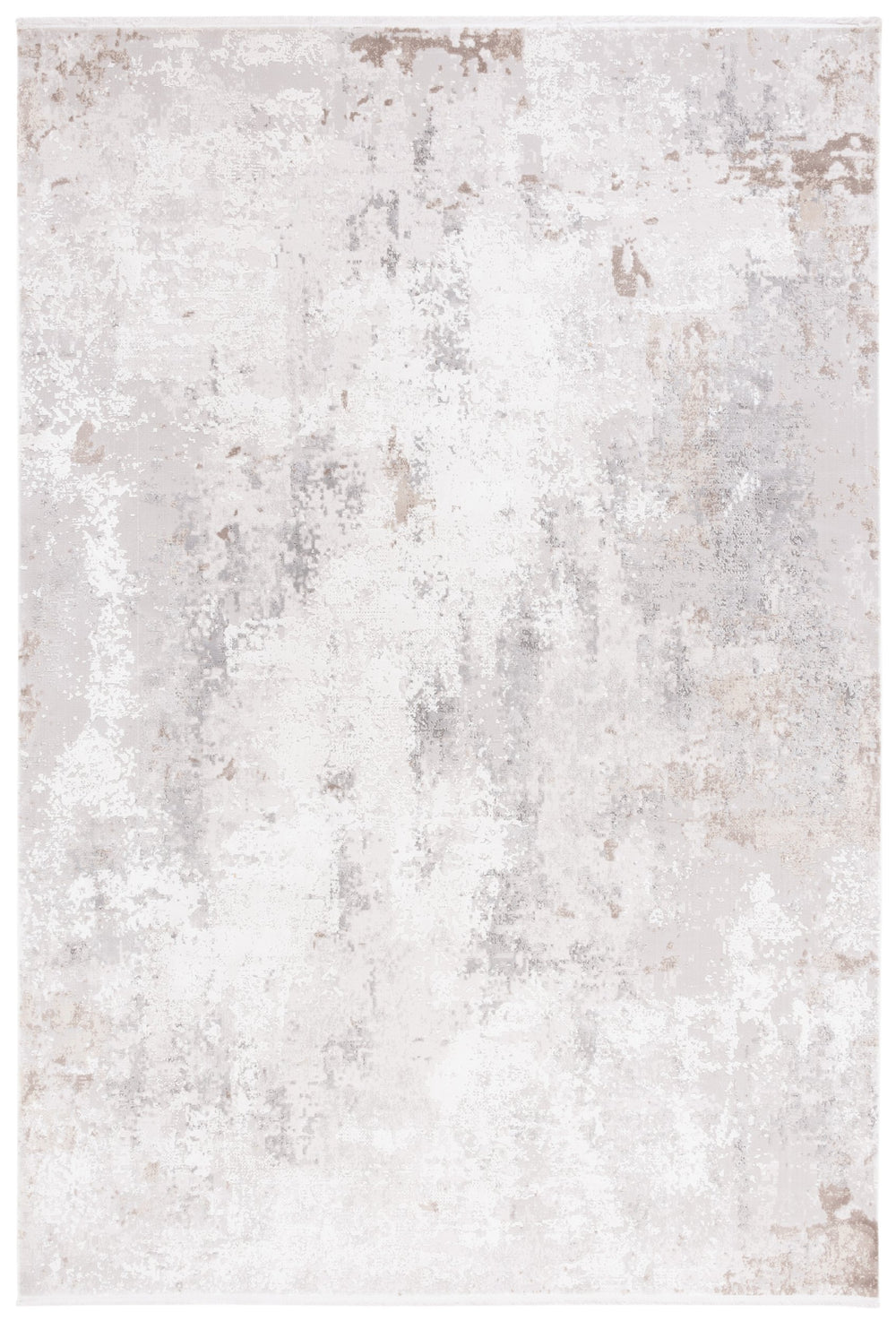 Safavieh Signature Modern Area Rug - Elegant Abstract Design, Durable Power Loomed Comfort For Any Space Ivory ,Grey 60% Polyester,40% Acyrclic Sig312a-10