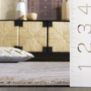 Safavieh Signature Modern Beige Ivory Area Rug — Low Pile, Power-Loomed Durability For Living Rooms And Bedrooms 10'-0" x 14'-0" SIG710B-10
