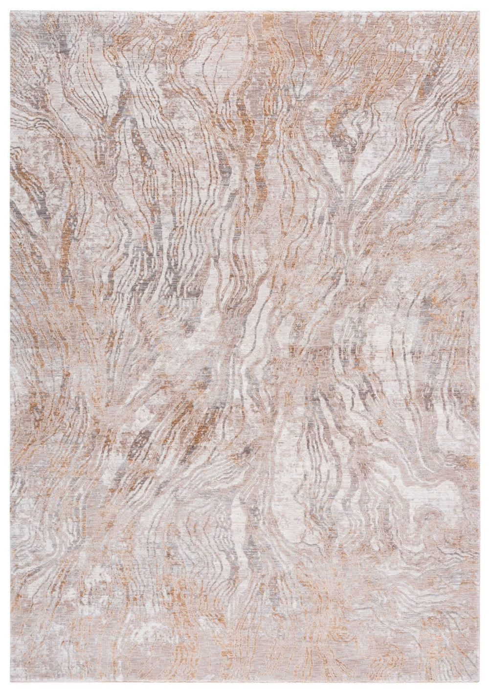 Safavieh Signature Modern Beige Ivory Area Rug — Low Pile, Power-Loomed Durability For Living Rooms And Bedrooms 10'-0" x 14'-0" SIG710B-10