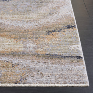 Safavieh Signature Contemporary Beige Grey Area Rug - Low-Profile Soft Sheen, Durable Power‑Loomed Turkish Weave 9'-0" x 12'-0" SIG714B-9