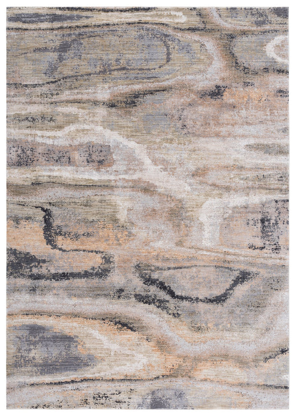 Safavieh Signature Contemporary Beige Grey Area Rug - Low-Profile Soft Sheen, Durable Power‑Loomed Turkish Weave 9'-0" x 12'-0" SIG714B-9
