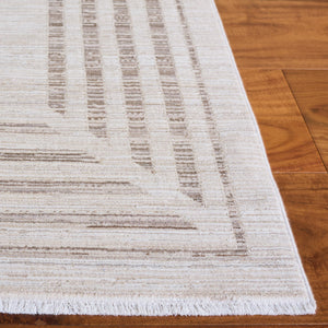 Safavieh Signature Ivory Beige Area Rug - Power-Loomed Turkish Wool-Feel Blend, Low Pile, Timeless Neutral Elegance 9'-0" x 12'-0" SIG720A-9