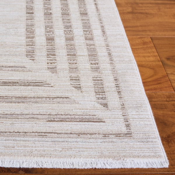 Safavieh Signature Ivory Beige Area Rug - Power-Loomed Turkish Wool-Feel Blend, Low Pile, Timeless Neutral Elegance 9'-0" x 12'-0" SIG720A-9