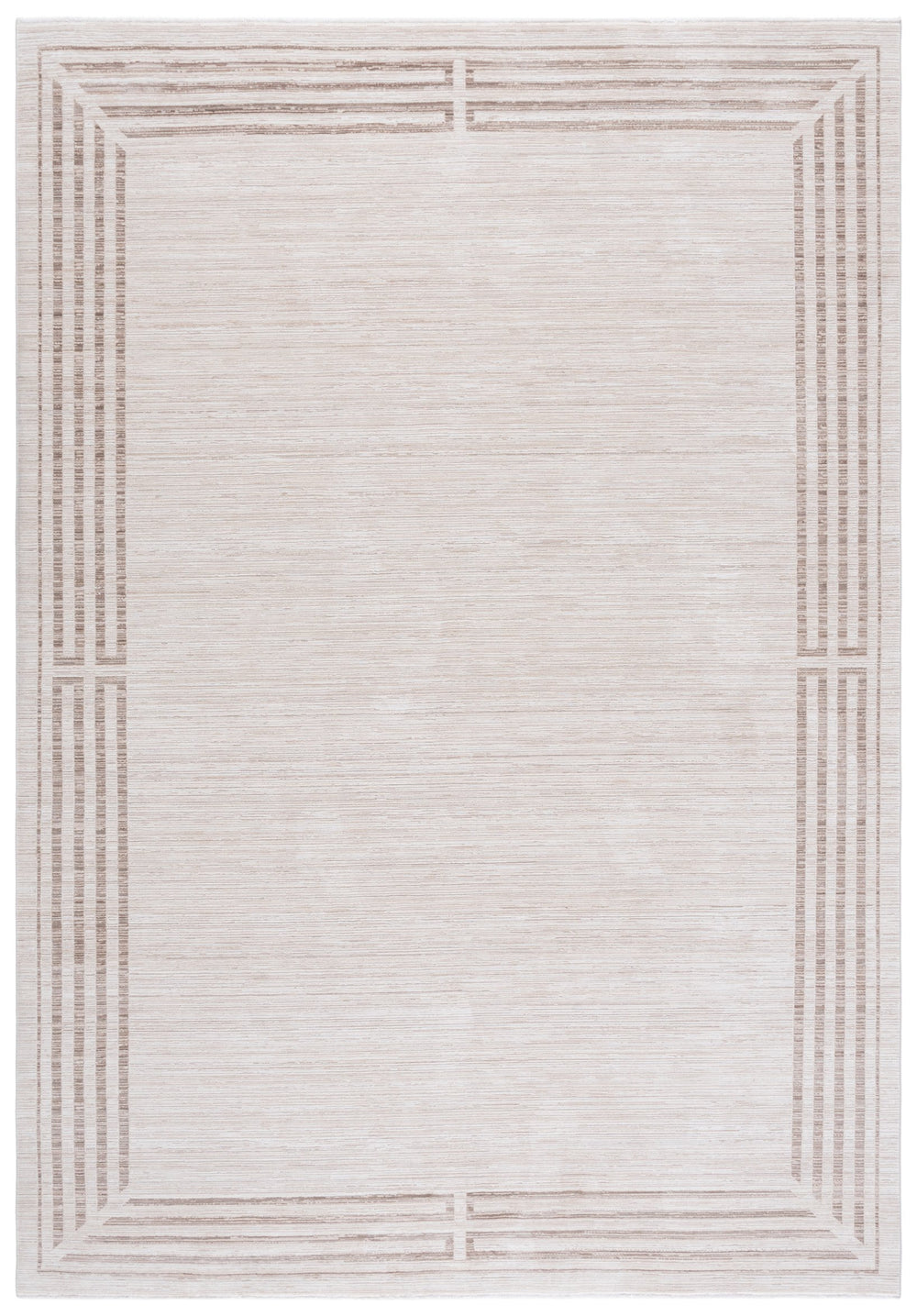 Safavieh Signature Ivory Beige Area Rug - Power-Loomed Turkish Wool-Feel Blend, Low Pile, Timeless Neutral Elegance 9'-0" x 12'-0" SIG720A-9
