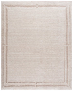 Safavieh Signature Ivory Beige Area Rug - Power-Loomed Turkish Wool-Feel Blend, Low Pile, Timeless Neutral Elegance 9'-0" x 12'-0" SIG720A-9