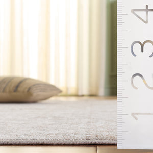 Safavieh Signature Beige Grey Transitional Rug From Turkey — Durable Power-Loomed 5/8" Pile, Elegant Style 8'-0" x 10'-0" SIG722B-8