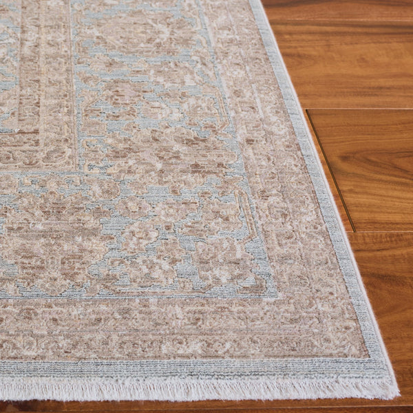 Safavieh Signature Large Grey Beige Area Rug — Power-Loomed Turkey, Plush 5/8" Pile, Durable Soft Feel 10'-0" x 14'-0" SIG724F-10