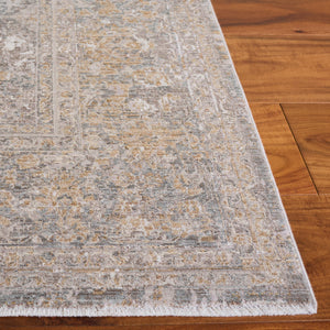 Safavieh Signature Elegant Dark Grey Beige Area Rug — Low-Profile Sheen, Durable Power-Loomed Turkish Weave 10'-0" x 14'-0" SIG724G-10