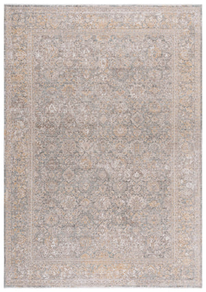 Safavieh Signature Elegant Dark Grey Beige Area Rug — Low-Profile Sheen, Durable Power-Loomed Turkish Weave 10'-0" x 14'-0" SIG724G-10